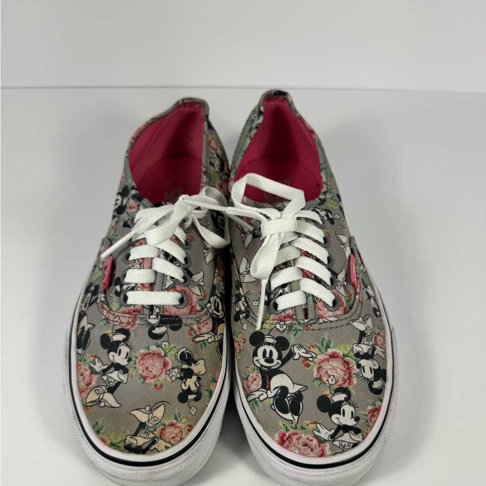 Disney Unisex  Mickey Mouse Floral 🌸🌺Sneakers Size 9 Men’s 7.5